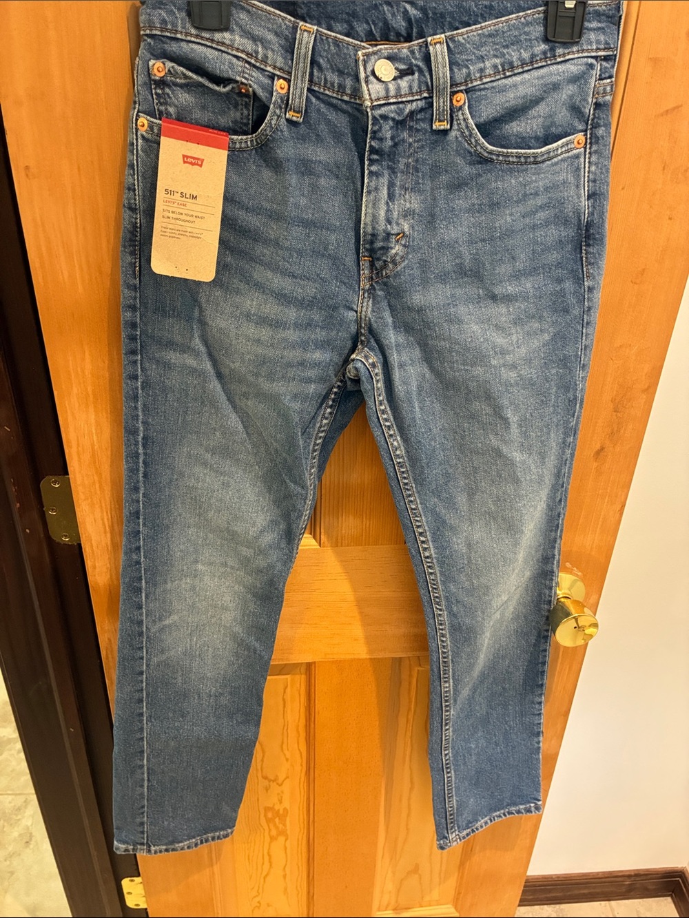 Levi's Slim Jeans in Light Blue Wash